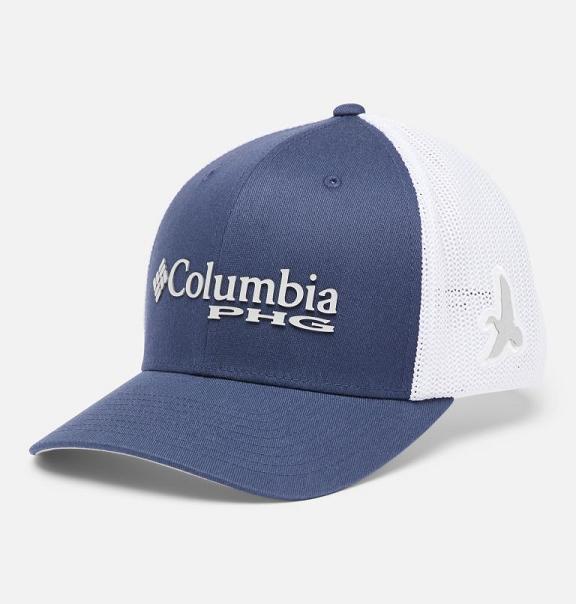 Columbia PHG Mesh Hats Blue Grey For Men's NZ69840 New Zealand